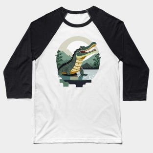 Crocodile, animal, favourite animal, animal rights activist Africa Baseball T-Shirt